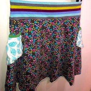 Girls size 8 Matilda Jane skirt paint by numbers